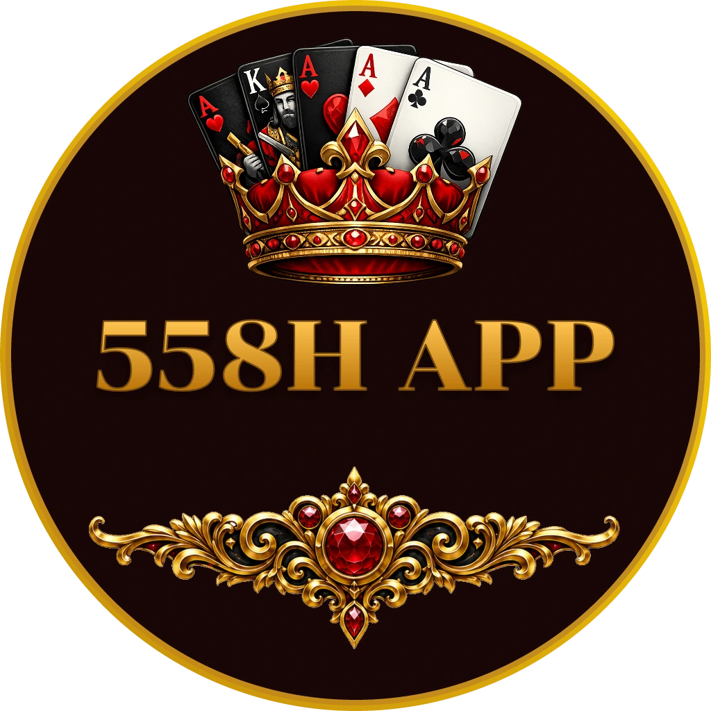 Stylish live casino dealer at a roulette table with dramatic lighting and a modern studio setup representing the live gaming experience on 558H APP in Bangladesh